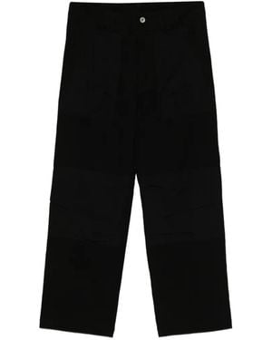 Individual Sentiments Pantalon À Empiècements - Black