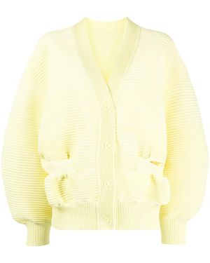 JNBY Cardigan A Coste - Giallo