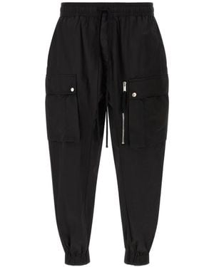 Thom Krom Zip-Detail Cargo Trousers - Black
