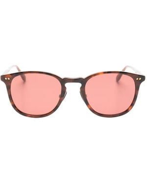 Garrett Leight Kinney J Round-Frame Sunglasses - Pink