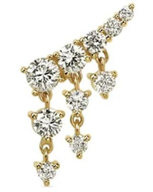 Lark & Berry 14Kt Royal Heiress Diamond Stud - Metallic