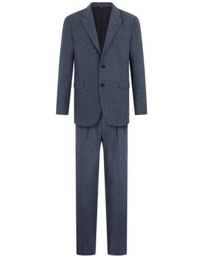 Brooks Brothers Single-Breasted Suit - Blue