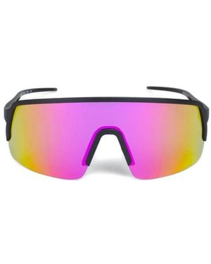 Out Of Geometric-Frame Sunglasses - Purple