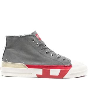 DIESEL S-D-Verse Mid Trainers - Grey