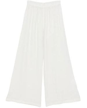Maurizio Braschi Wide-Leg Trousers - White