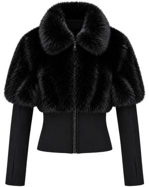Unreal Fur Copenhagen Faux-Fur Jacket - Black