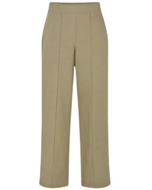 Samsøe & Samsøe Sahani Pintuck-Detail Pants - Green