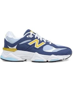 New Balance 9060 Suede Sneakers - Blue