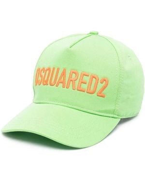 DSquared² Embroidered-Logo Baseball Cap - Green