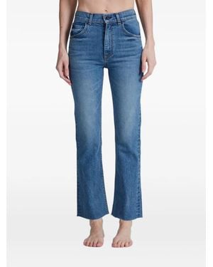 ASKK NY Faded Raw-Cut Jeans - Blue
