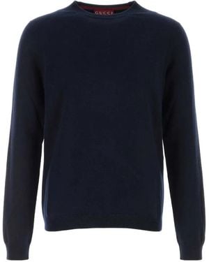 Gucci Crew-Neck Jumper - Blue