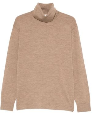 P.A.R.O.S.H. Roll-Neck Sweater - Natural