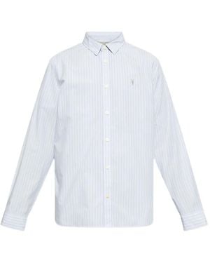 AllSaints Saint ストライプ シャツ - ホワイト