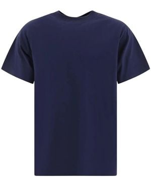 South2 West8 Crew-Neck T-Shirt - Blue