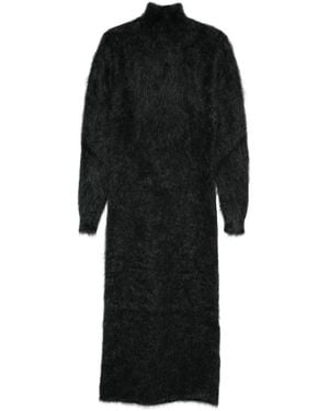 GIUSEPPE DI MORABITO Long-Sleeve Maxi Dress - Black