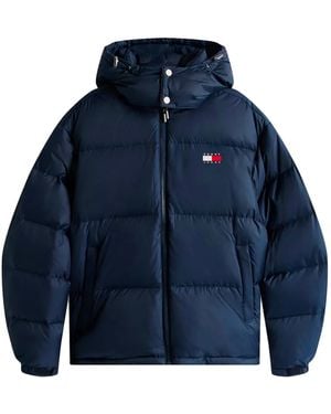 Tommy Hilfiger Hooded Puffer Jacket - Blue
