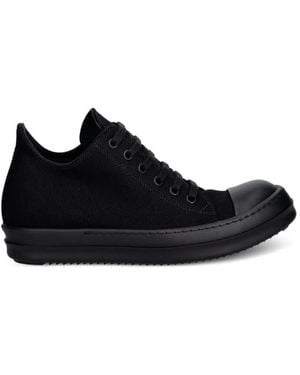 Rick Owens Low-Top Trainers - Black