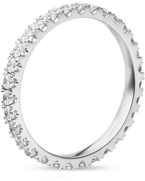 VEYNOU Bague Memory En Or Blanc Recyclé 18Ct - Métallisé