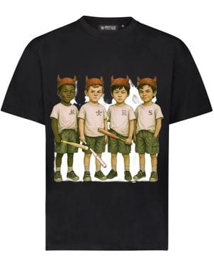 Mostly Heard Rarely Seen T-Shirt Culturally Inappropriate Boys Team - Noir