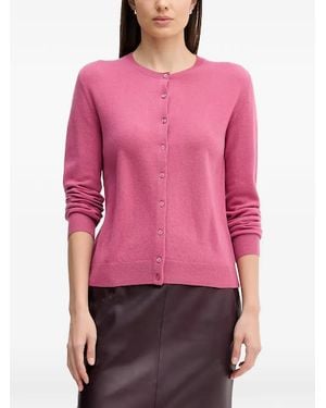 Benetton Button-Up Vest - Roze