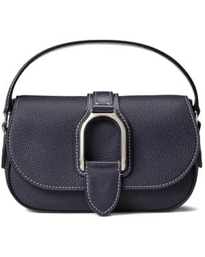 Ralph Lauren Welington Calfskin Chain Mini Bag - Blue