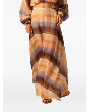 JBQ Kiera maxi skirt - Naranja