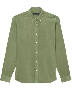 Marc O' Polo Corduroy Button-Down Shirt - Green