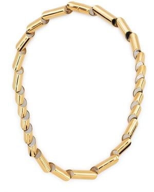 Lanvin Collana A Catena Sequence - Metallizzato