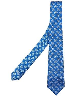 Kiton Cravatta - Blu