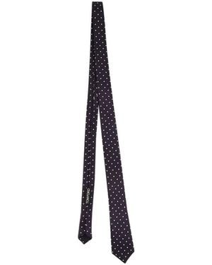 Tom Ford Polka-Dot Silk Tie - Blue