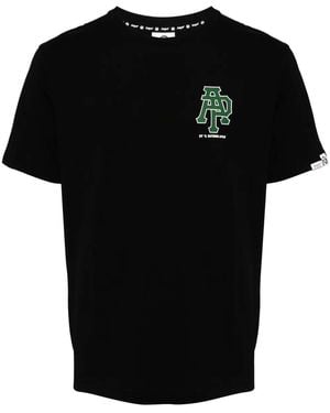 Aape By A Bathing Ape Graphic-Print Cotton T-Shirt - Black