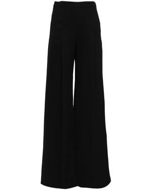 Giambattista Valli Pleated Palazzo Trousers - Black