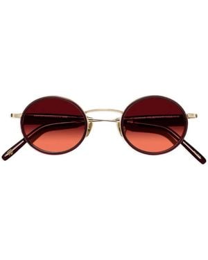 Moscot Gafas De Sol Cosnic Con Montura Redonda - Marrón