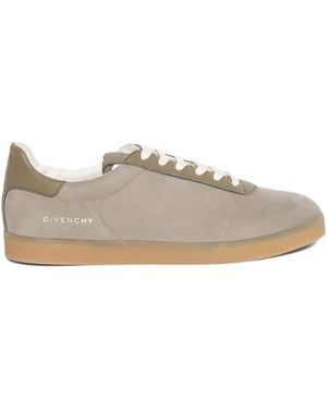 Givenchy Town Low-Top Suede Sneakers - Brown