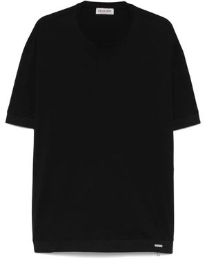 State of Order Cotton T-Shirt - Black