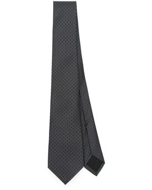 Gucci Corbata De Seda - Blanco