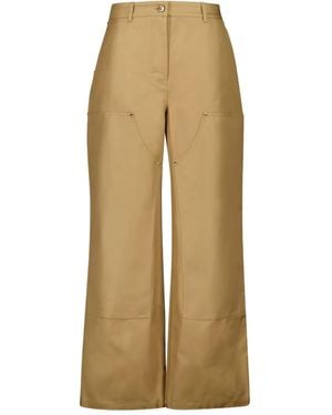 CASABLANCA Straight-Leg Trousers - Natural