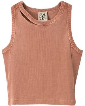 CAMPERLAB Tanktop Aus Bio-Baumwolle - Orange