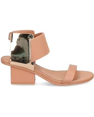 United Nude Raila 60Mm Leather Sandals - Pink