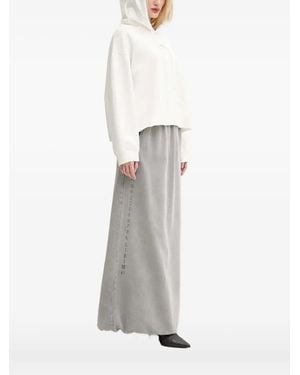MM6 by Maison Martin Margiela Cotton Hoodie - White
