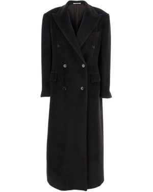 Tagliatore Manteau À Boutonnière Croisée - Noir