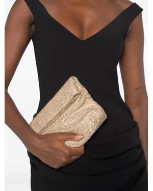 Twentyfourhaitch Mini Varadero Crystal-Embellished Clutch Bag - Black