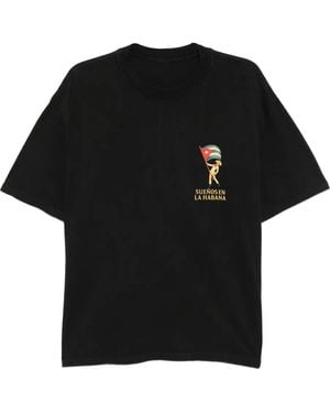 Melt Graphic-Print T-Shirt - Black