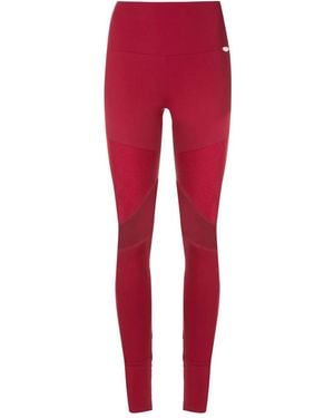 Amir Slama Leggings Sportivi - Rosso