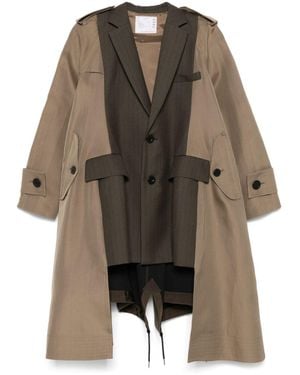 レディース Sacai トレンチコート | オンラインセールは最大41%オフ | Lyst