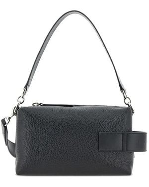 Hogan Small Script Bauletto Tote Bag - Black