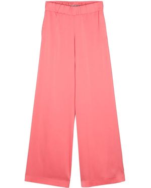 D.exterior Satin Wide Pants - Pink