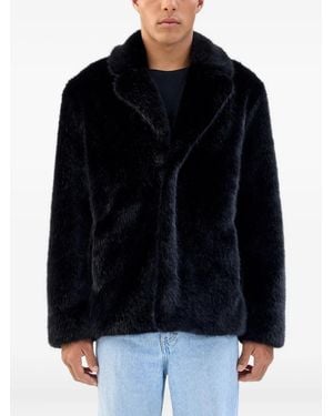 Unreal Fur Lupin Jacket - Black