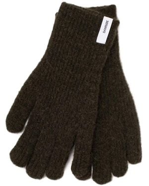 Samsøe & Samsøe Guantes Nor Con Parche Del Logo - Negro