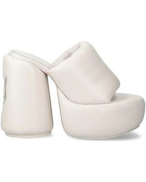 Naked Wolfe 135Mm Wow Sandals - White